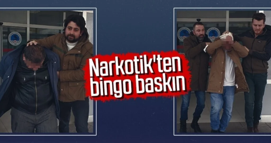 Narkotik'ten bingo baskın