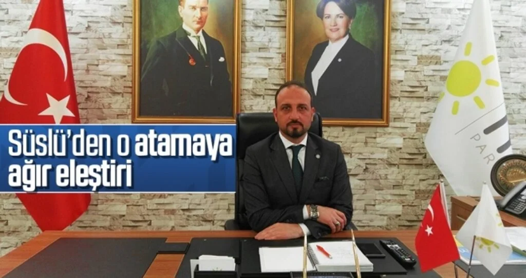 Ömer Süslü'den o atamaya ağır eleştiri