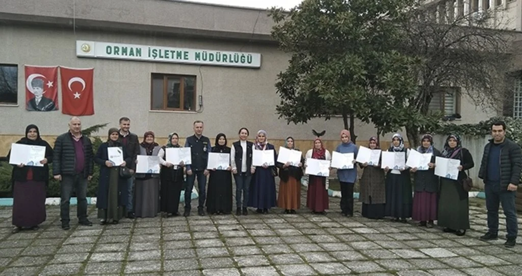 Orman İşçileri MYK Belgelerini Aldı