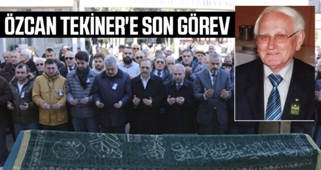 Özcan Tekiner'e Son Görev