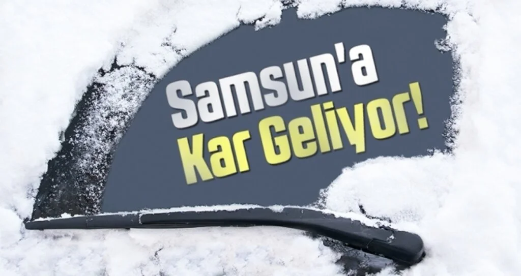 Samsun'a Kar Geliyor!