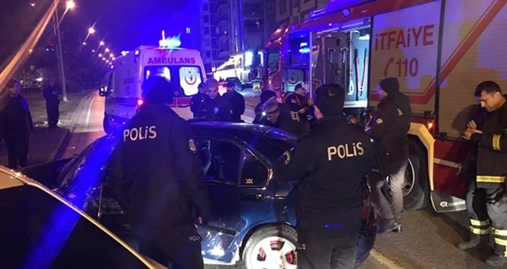 Samsun'da Aşırı Hız Kaza Getirdi