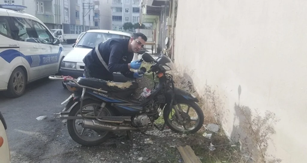 Samsun'da Çalıntı Motosiklet Terk Edilmiş Halde Bulundu