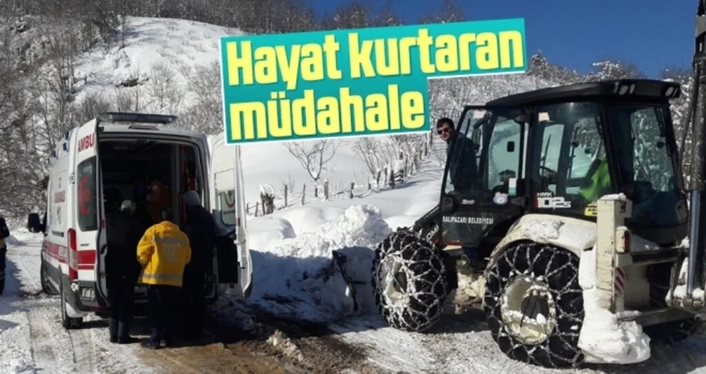 Samsun'da Hayat Kurtaran Müdahale