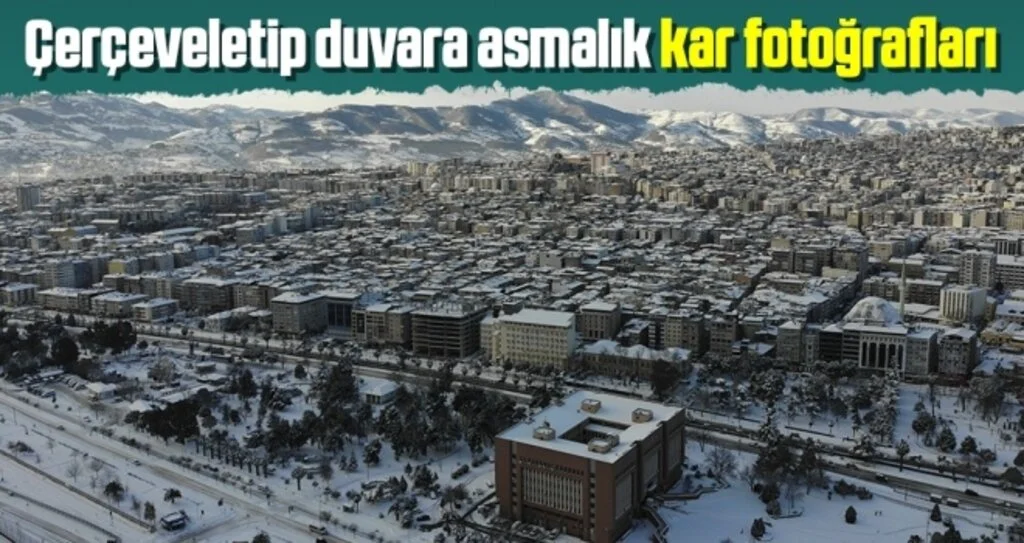 Samsun'da Kar Doyumsuz Görüntülere Sahne Oldu