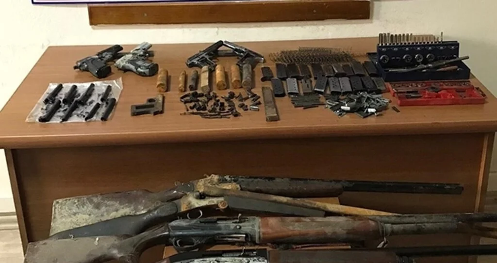 Samsun’da kurusıkıdan gerçek silah yapan şahıs yakalandı