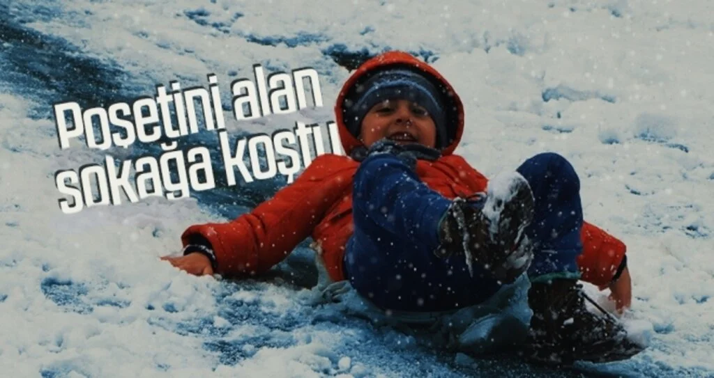Samsun'da poşetini alan sokağa koştu