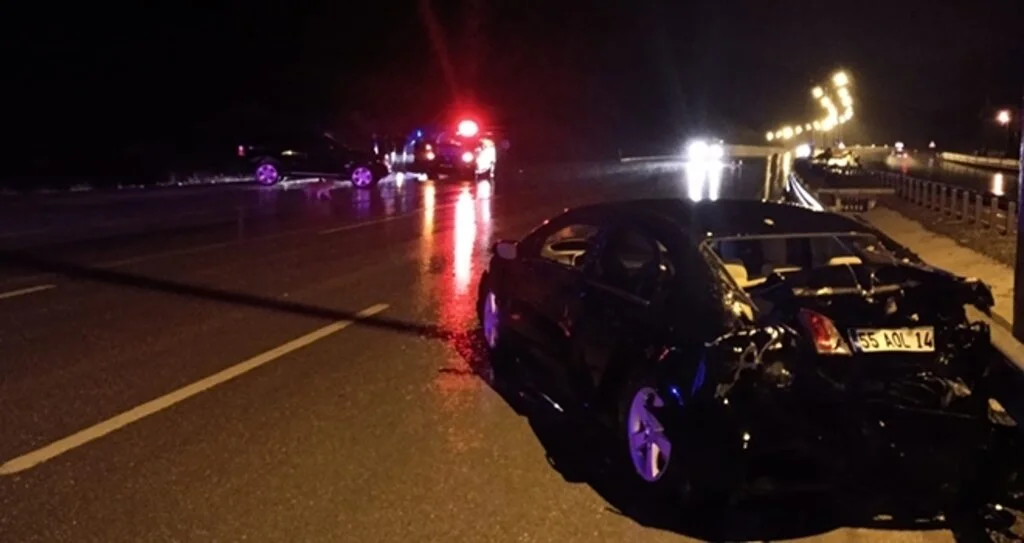 Samsun’da trafik kazası: 4 yaralı