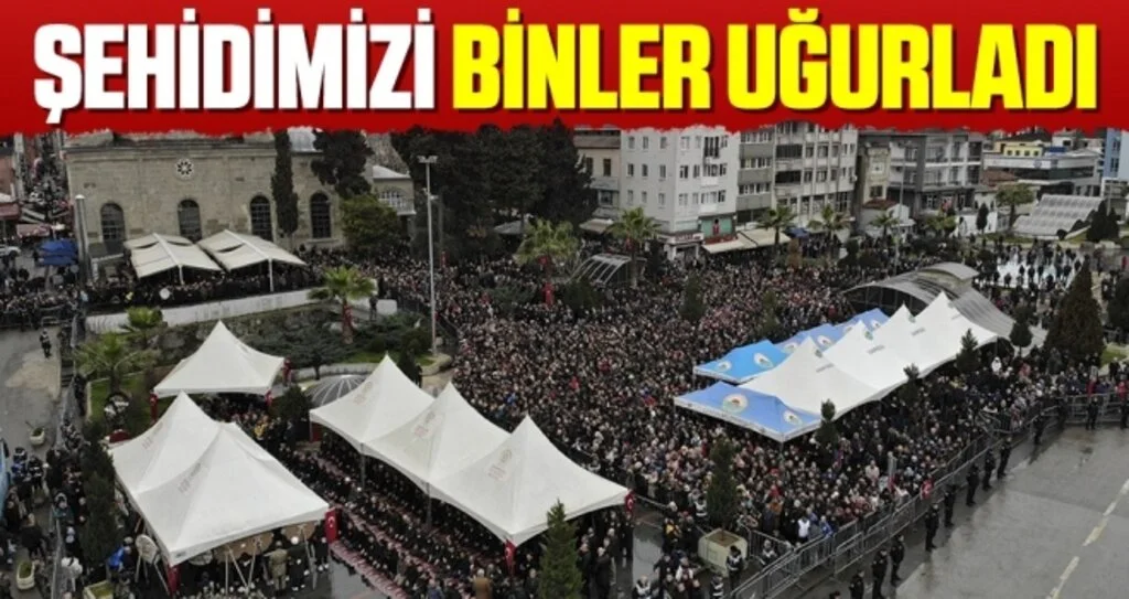 Samsunlu Şehidimiz Tayfun Pekel'i Binler Uğurladı