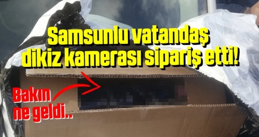Samsunlu Vatandaş Dikiz Kamerası Sipariş Etti! Bakın ne Geldi...