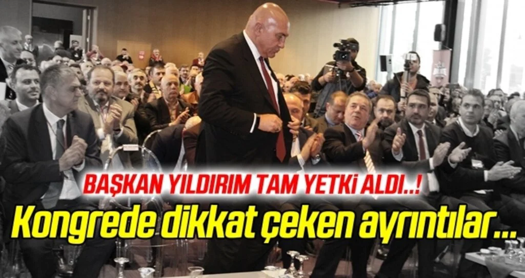 Samsunspor kongresinde dikkat çeken ayrıntılar...