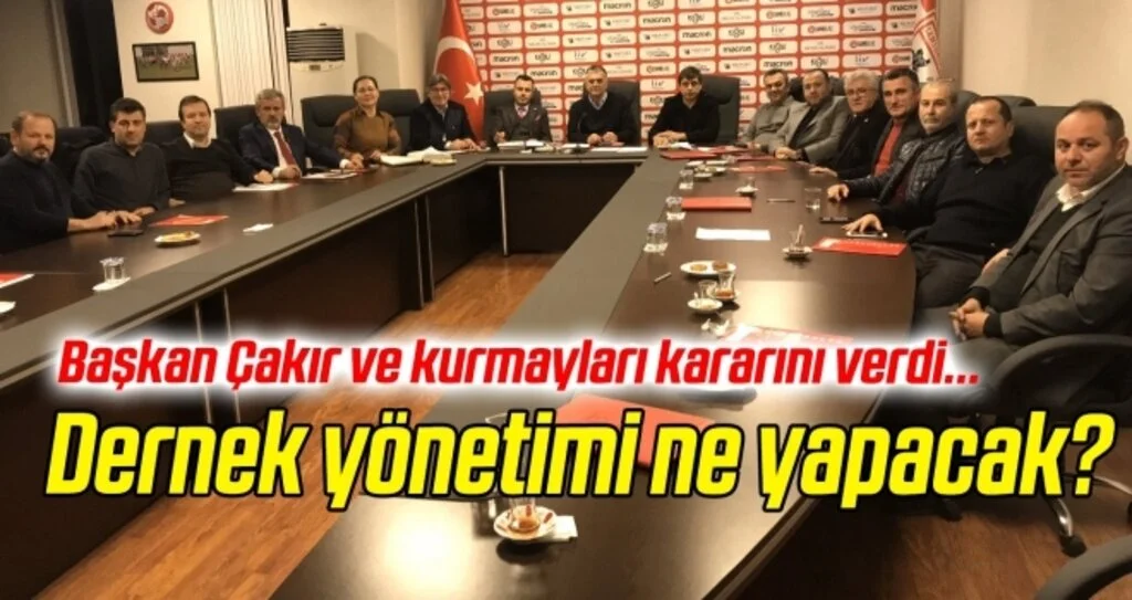Samsunspor Kulübü Dernek yönetimi ne yapacak?