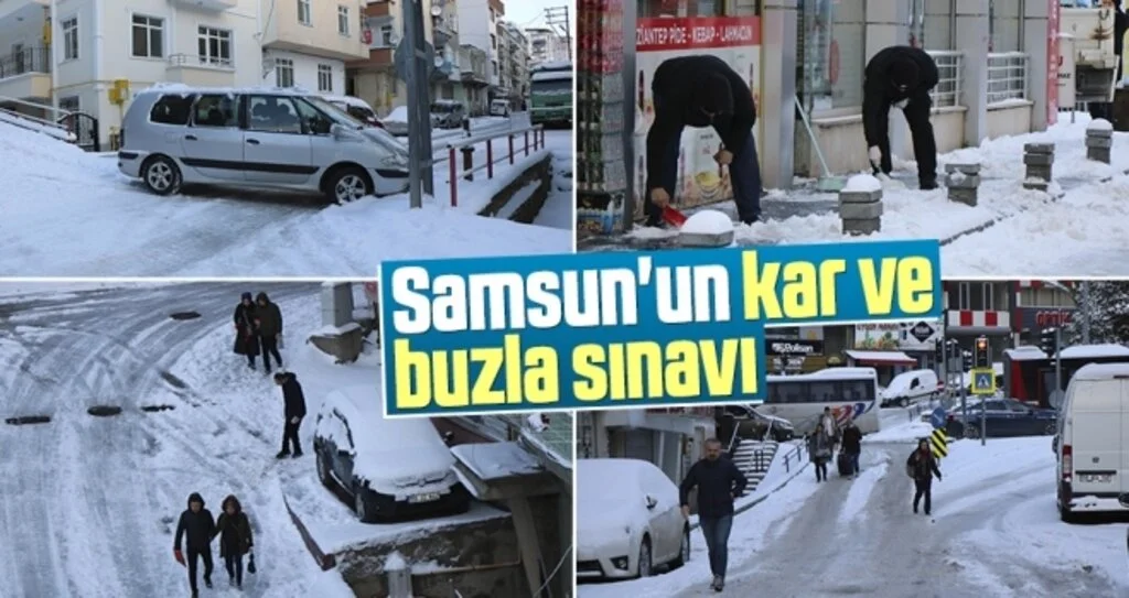 Samsun'un Kar ve Buzla Sınavı
