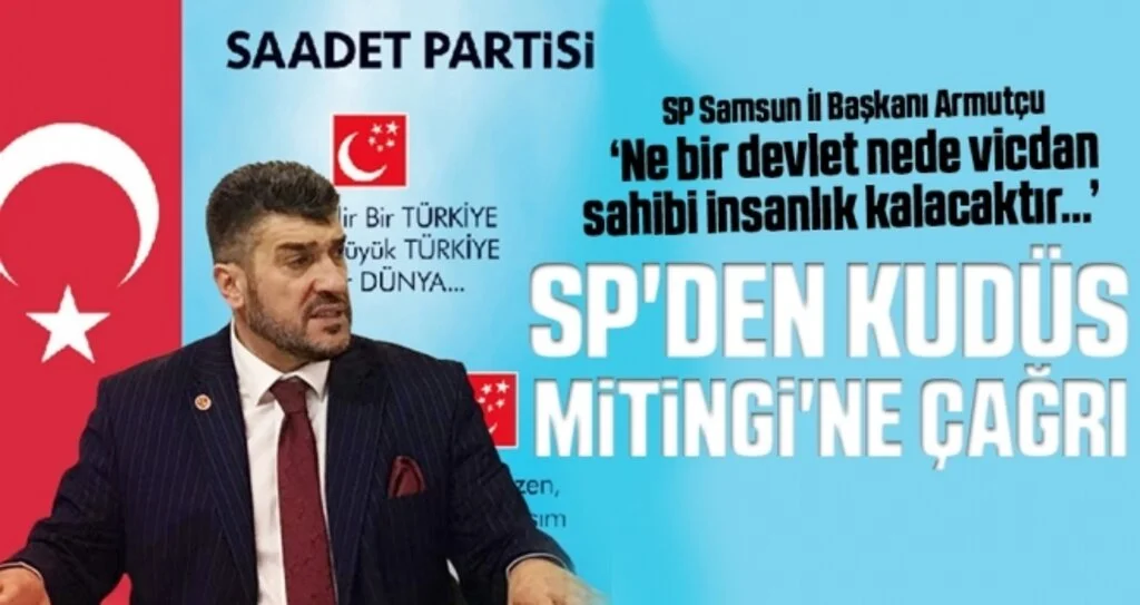 SP'den Kudüs Mitingi'ne Çağrı