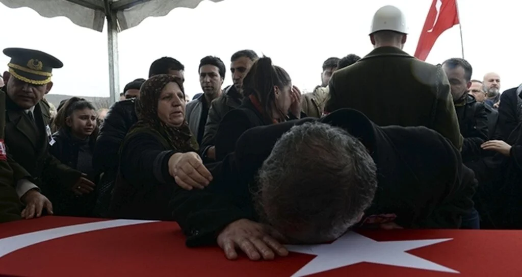 Tokat Şehidini Uğurladı
