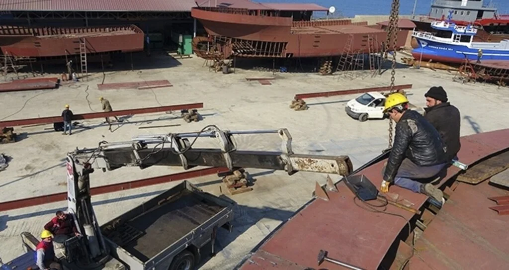 Üç ülkenin balıkçı tekneleri Ordu’da üretiliyor