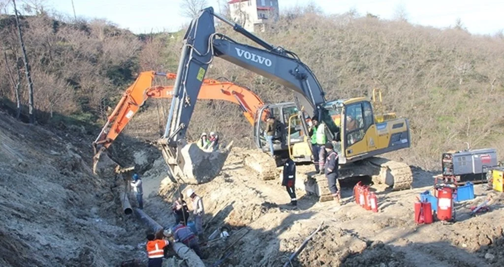 Ürküten patlamaya Samsun'dan ekip gitti