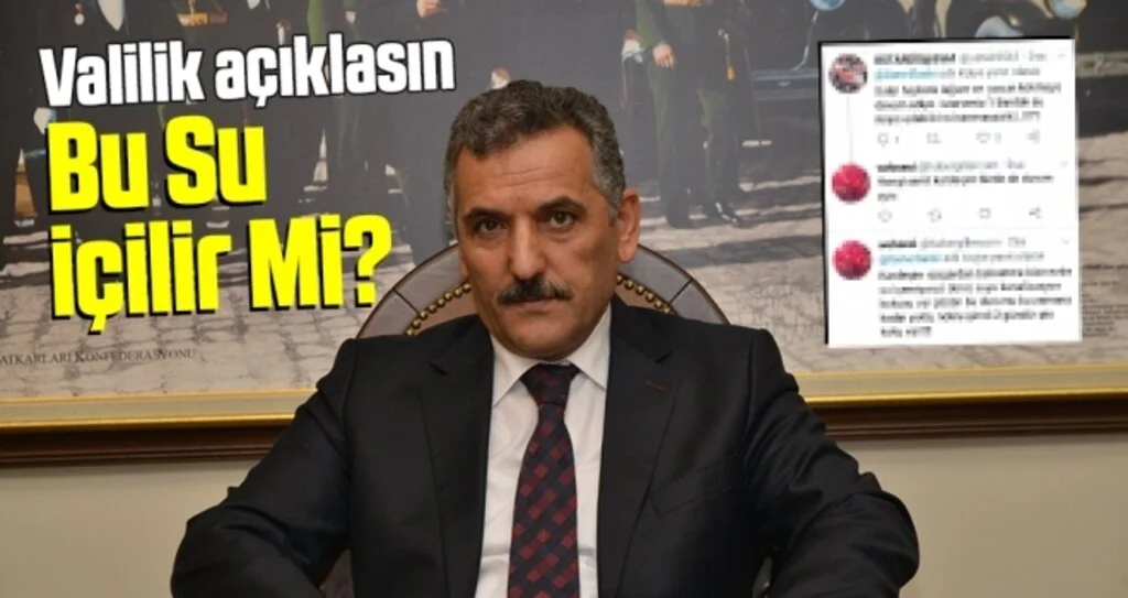 Valilik Açıklasın Bu Su İçilir Mi?