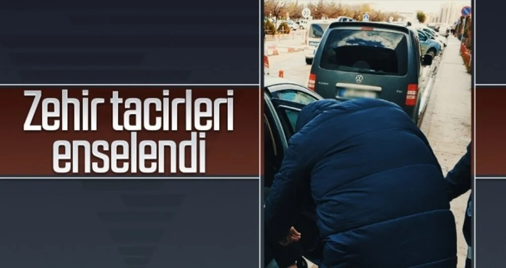 Zehir tacirleri enselendi
