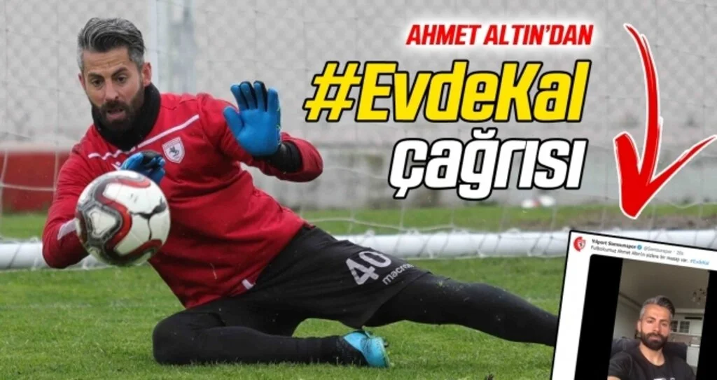 Ahmet Altın'dan #EvdeKal çağrısı
