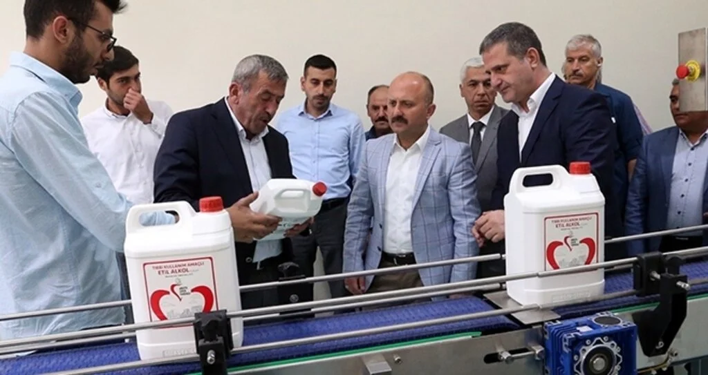Amasya Şeker 'Etil Alkol' Üretiyor