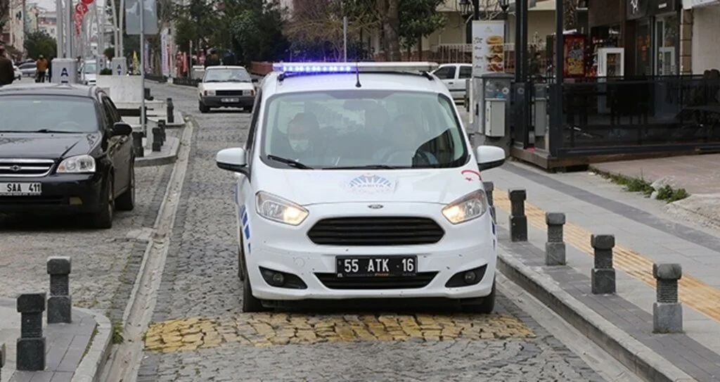 'Atakum Zabıtası’ndan ‘evde kal’ anonsu
