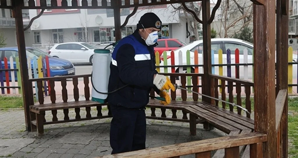 Atakum’da Corona Virüsüne Karşı Hijyen Önlemi