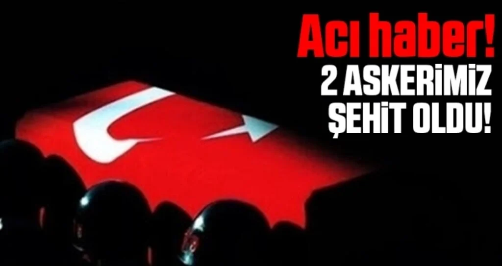 Bahar Kalkanı Harekatı’nda iki asker şehit