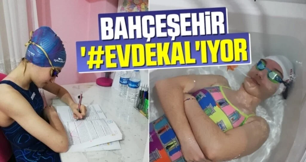 BAHÇEŞEHİR '#EVDEKAL'IYOR