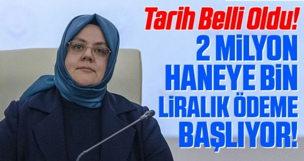 Bakan Selçuk duyurdu! İhtiyaç sahibi ailelere yardım ödemeleri 1 Nisan'da başlıyor