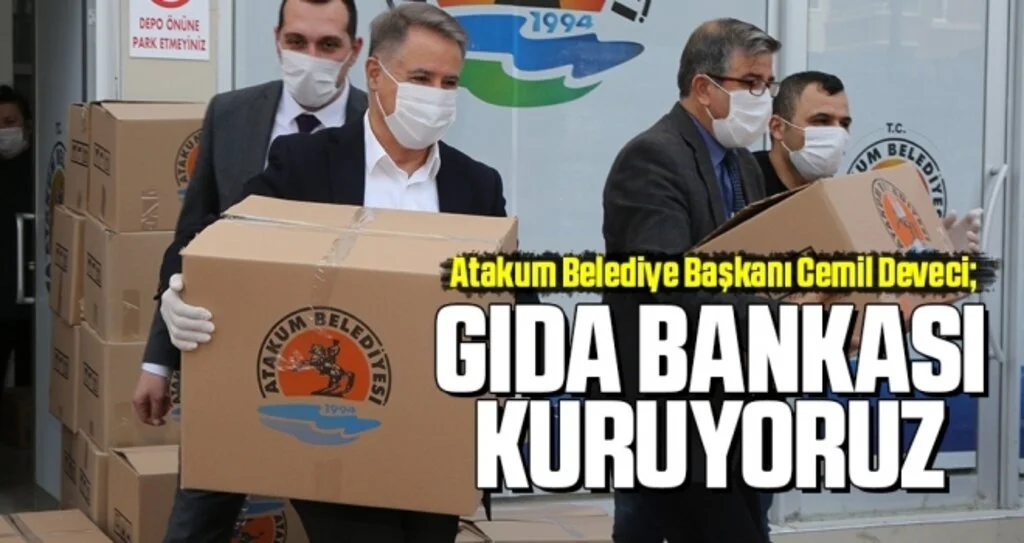Başkan Deveci :Kalıcı olması için Gıda Bankası kuruyoruz