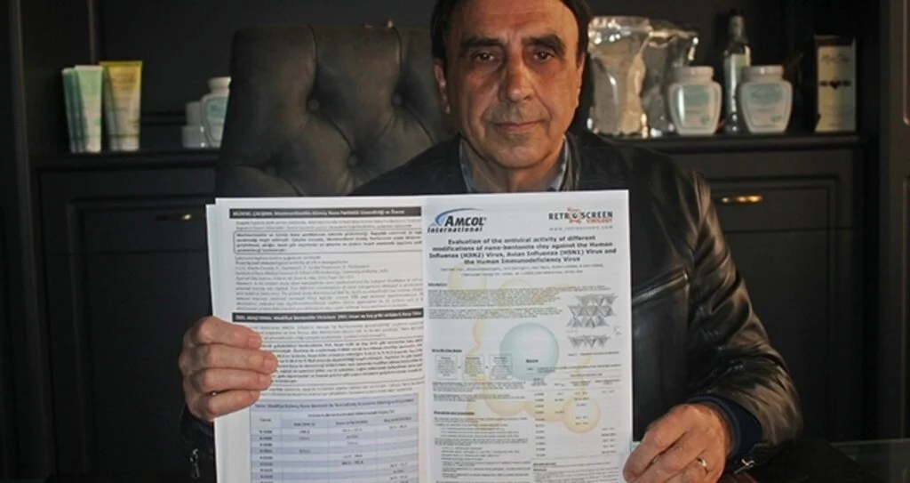 'Bentonit korona virüsüne ışık olabilir'