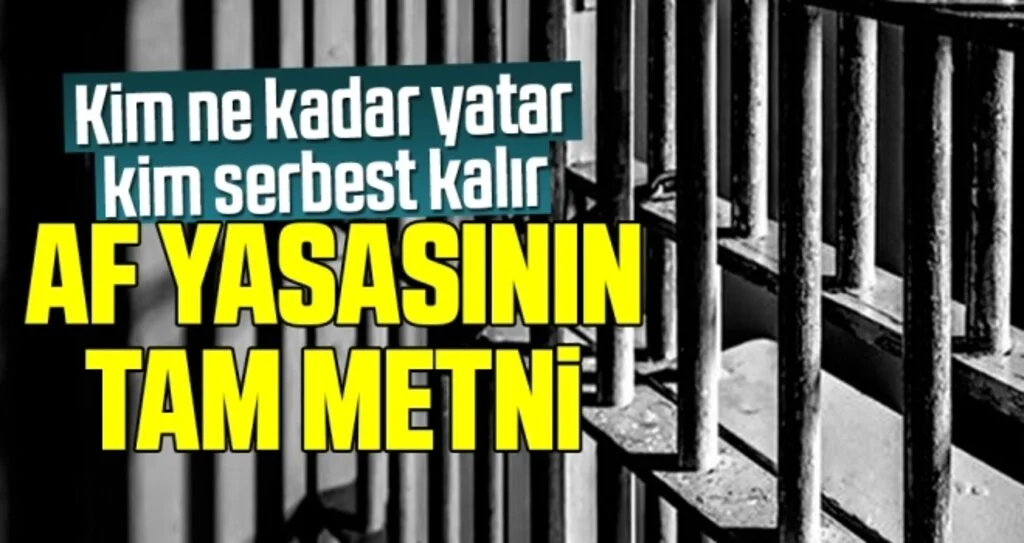 Ceza infaz paketinin ayrıntıları belli oldu
