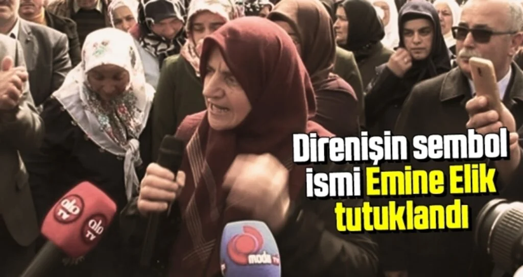 Direnişin sembol ismi Emine Elik tutuklandı