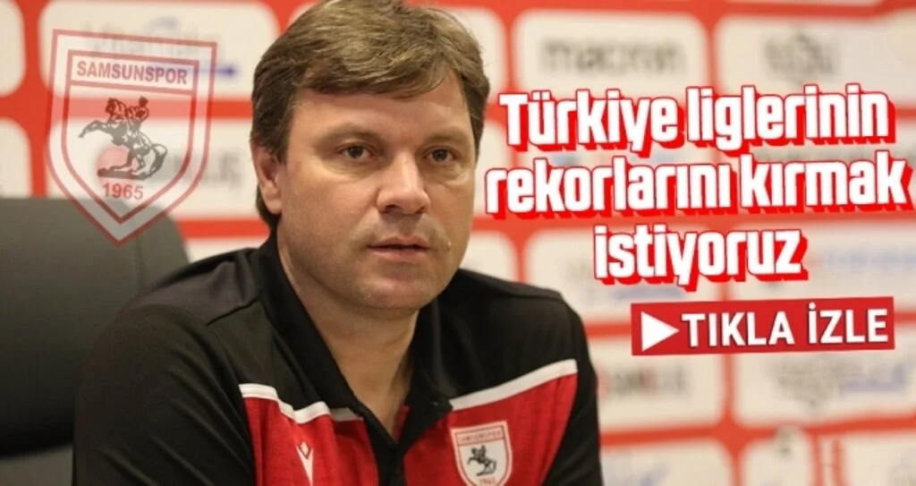 Ertuğrul Sağlam: Türkiye Liglerinin Rekorlarını Kırmak İstiyoruz