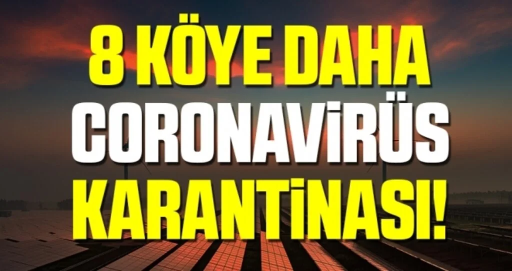 Gümüşhane, Sivas ve Çankırı'da bazı köyler karantinaya alındı
