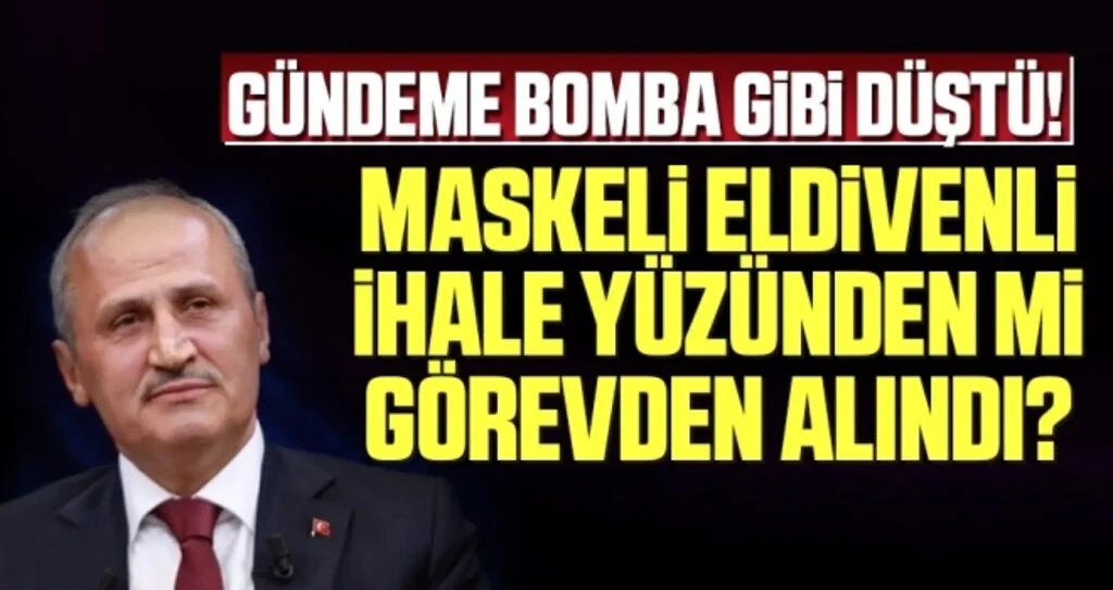 Gündeme Bomba Gibi Düştü! Kanal İstanbul ihalesinden bir gün sonra görevden alındı