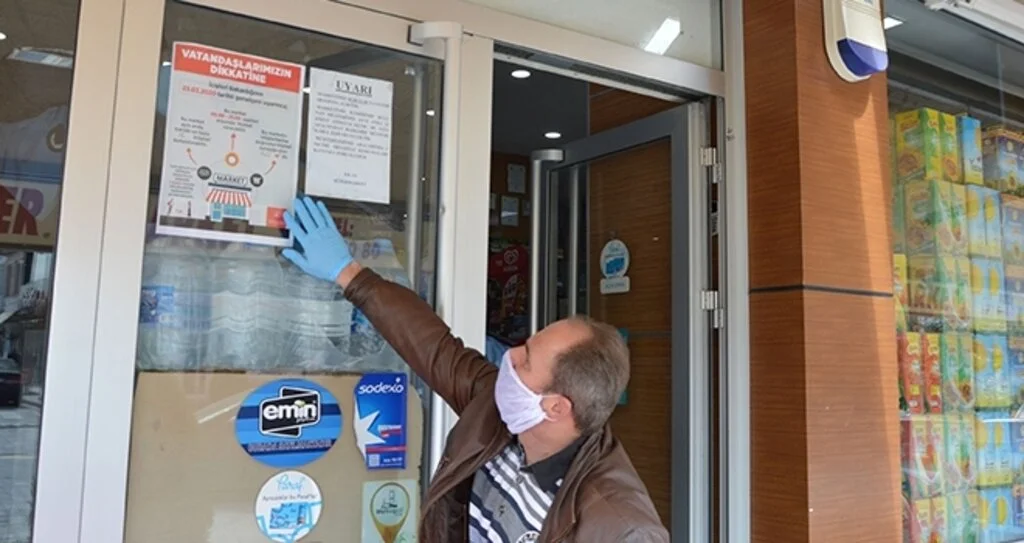 Havza'da İşletmelere Corona Uyarısı