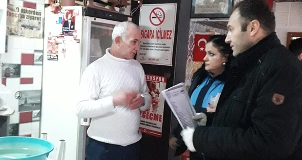 İlkadım'da Çay Ocağı Denetimleri