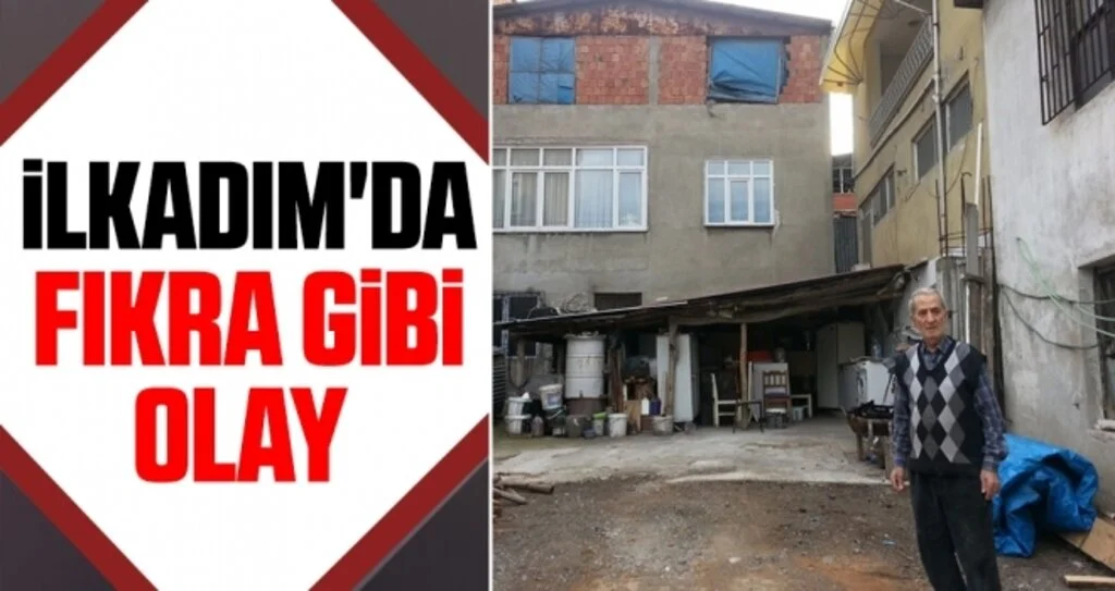İlkadım'da Fıkra Gibi Olay