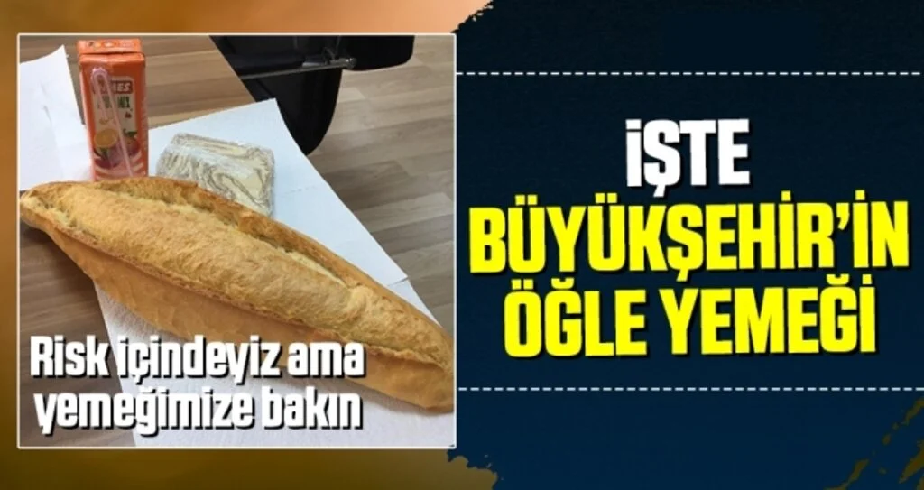 İşte Büyükşehir'in Öğle Yemeği