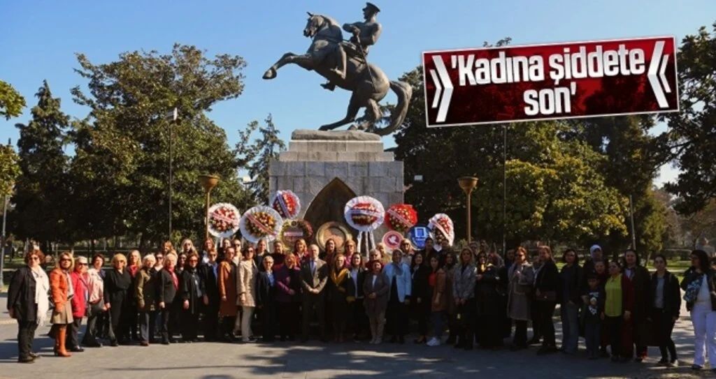 'Kadına şiddete son'