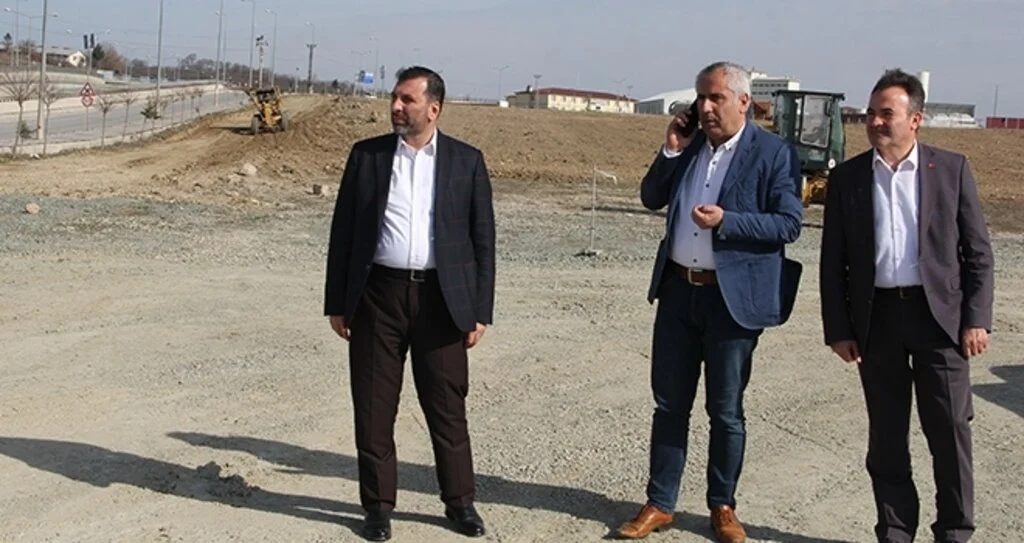 Kavak'ta Küçük Sanayi Sitesi başladı