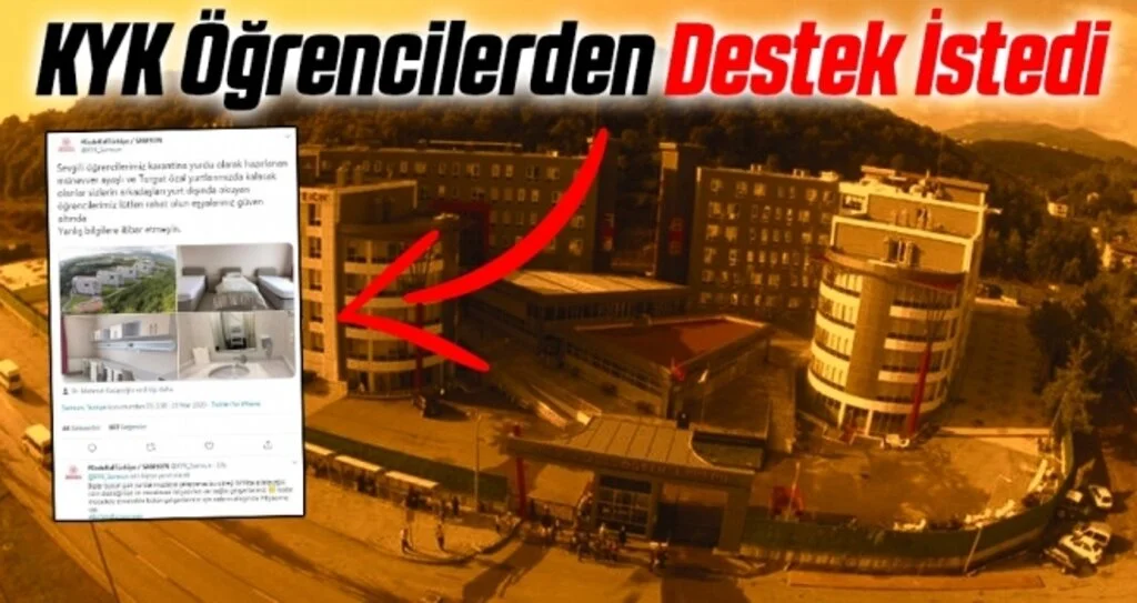 KYK Öğrencilerden Destek İstedi