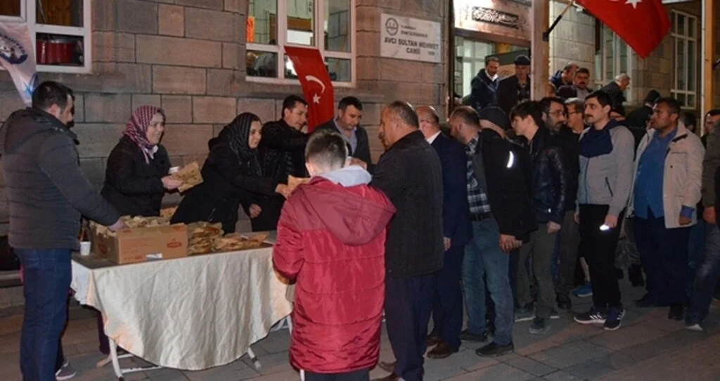 Ladik'te mevlid programı