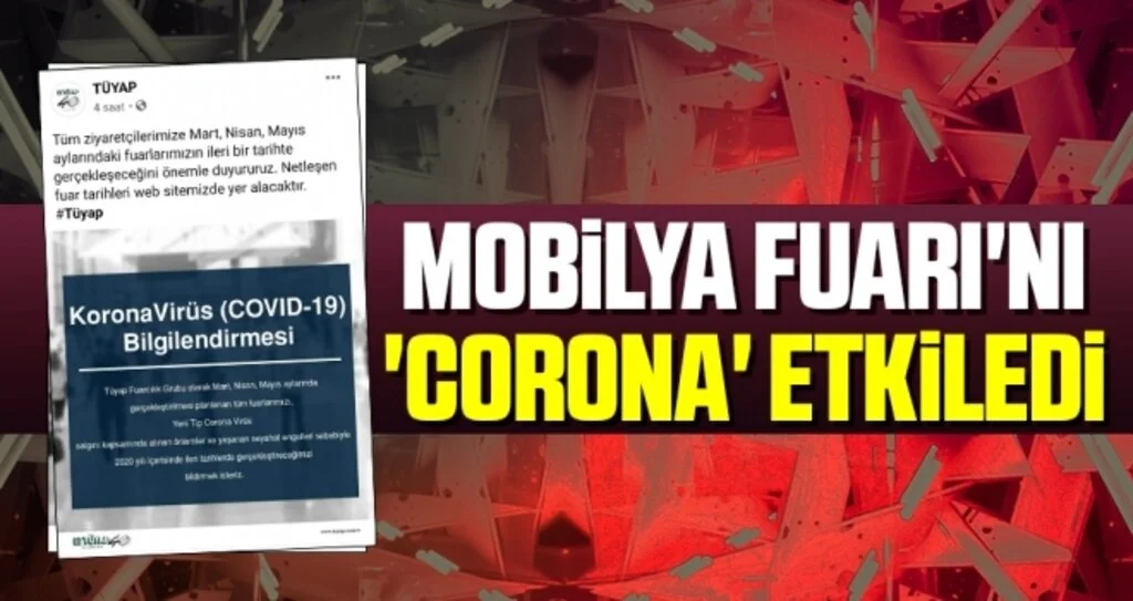 Mobilya Fuarı'nı 'Corona' Etkiledi