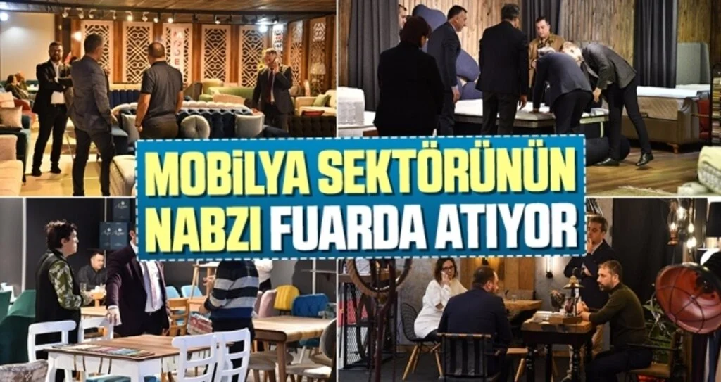 Mobilya Sektörünün Nabzı Fuarda Atıyor