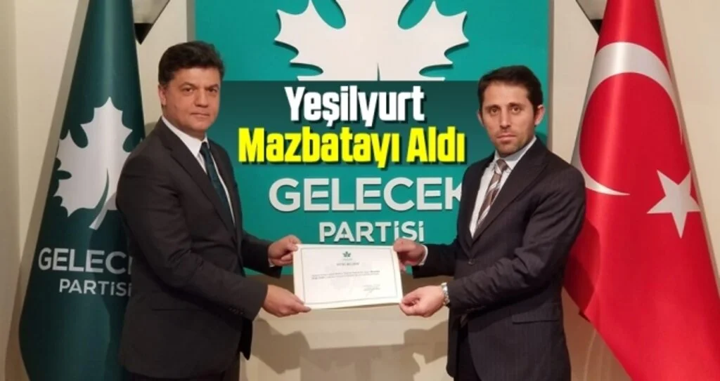 Mustafa Yeşilyurt Mazbatayı Aldı