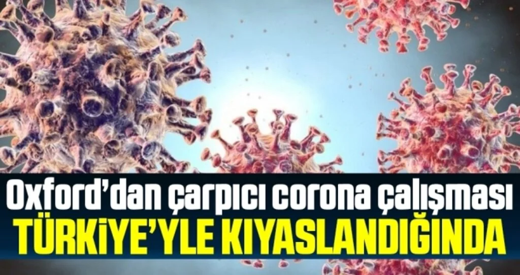 Oxford’dan çarpıcı corona araştırması! Türkiye’yle kıyaslandığında…