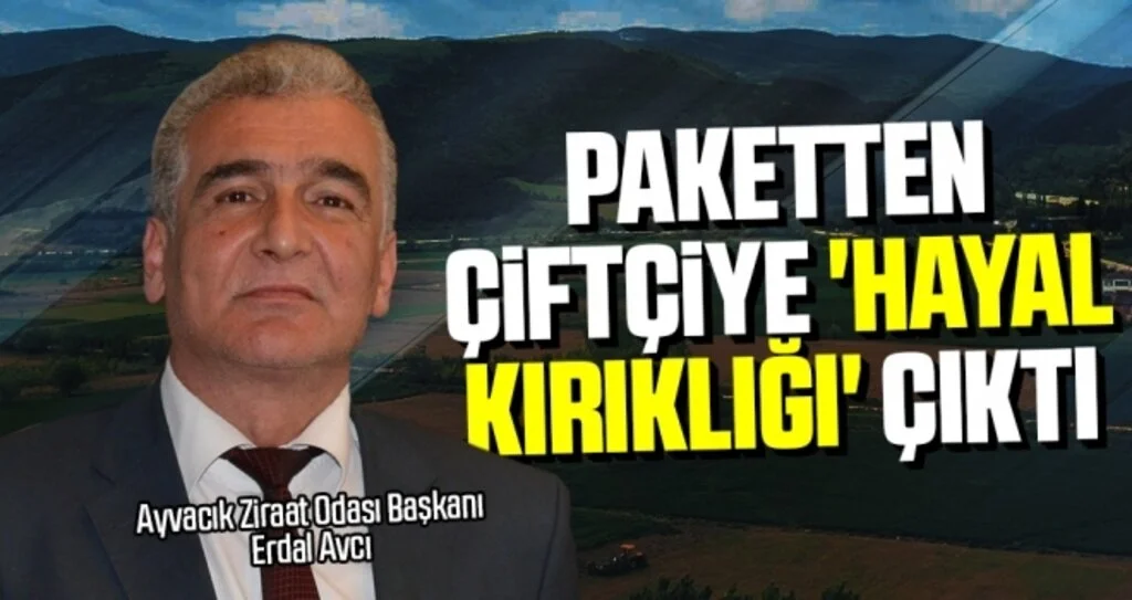 Paketten Çiftçiye 'Hayal Kırıklığı' Çıktı